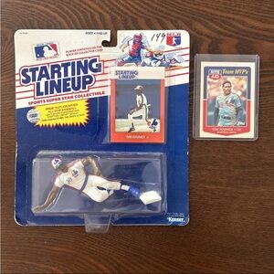 1988 Starting Lineup Tim Raines- MLB Montreal Expos Nationals Vintage+1988 Card